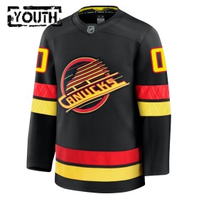 Dresovi Vancouver Canucks 2024-25 Fanatics Premium Custom Treći Crno - Dječji